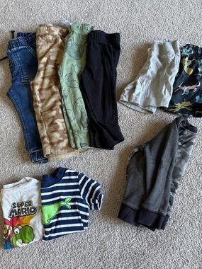 Baby Boy Clothes Bundle Mixed Outfits Tops & Bottoms 18 Months